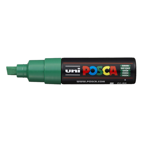 POSCA PC-8K verfmarker donkergroen (8 mm beitel) PC8KVF 424224 - 1