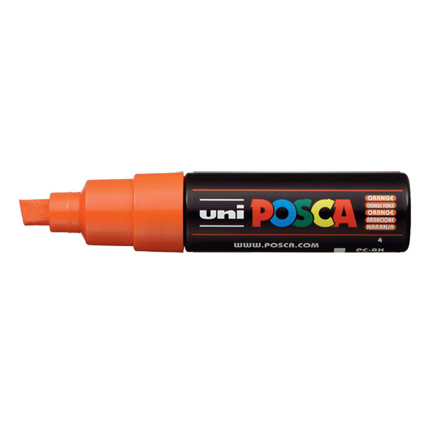 POSCA PC-8K verfmarker donkeroranje (8 mm beitel) PC8KOF 424211 - 1