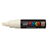 POSCA PC-8K verfmarker ivoor (8 mm beitel) PC8KI 424203