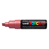 POSCA PC-8K verfmarker metallic rood (8 mm beitel)