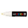 POSCA PC-8K verfmarker wit (8 mm beitel)
