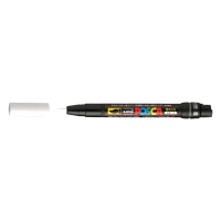 POSCA brush PCF-350 verfmarker wit (1 mm penseel) PCF350BL 424002