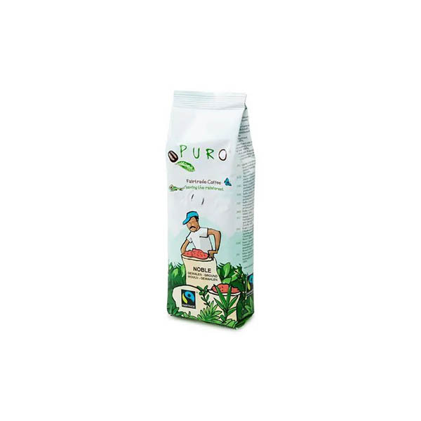 PURO fairtrade koffie snelfiltermaling  250 g (16 stuks) 298131 - 1