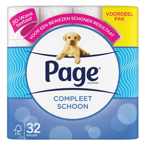 Page Compleet Schoon toiletpapier (32 stuks)  SPA00183 - 