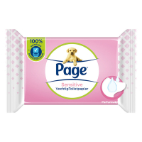 Page vochtig toiletpapier Sensitive (38 doekjes)  SPA00511