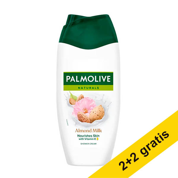 Aanbieding: 4x Palmolive Naturals Amandel douchegel (250 ml) SPA04495 - 1