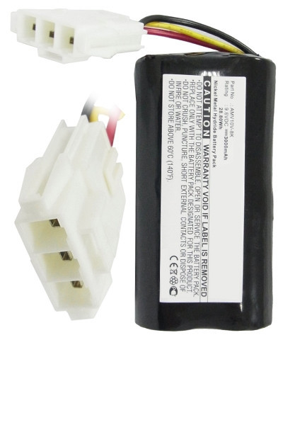 Panasonic AMV10V-8K accu (3000 mAh, 123accu huismerk) APA00842 - 1