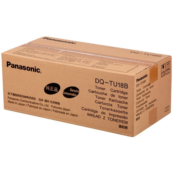 Panasonic DQ-TU18B toner zwart (origineel) DQ-TU18B 075276 - 1