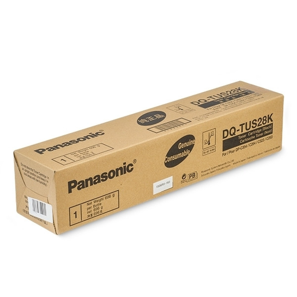 Panasonic DQ-TUS28K toner zwart (origineel) DQ-TUS28K 075182 - 1