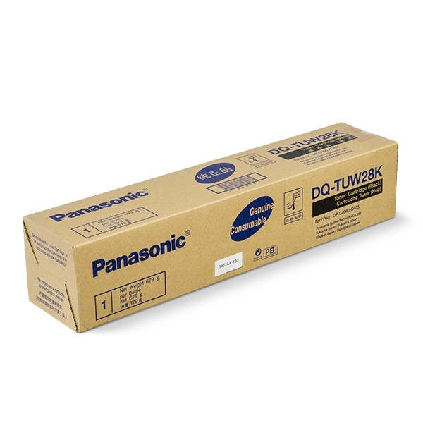 Panasonic DQ-TUW28K toner zwart (origineel) DQ-TUW28K 075192 - 1