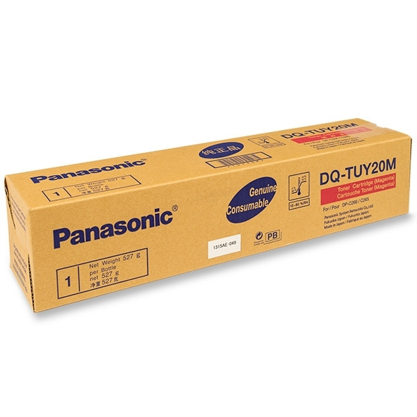 Panasonic DQ-TUY20M toner magenta (origineel) DQTUY20M 075234 - 1