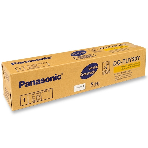 Panasonic DQ-TUY20Y toner geel (origineel) DQTUY20Y 075236 - 1