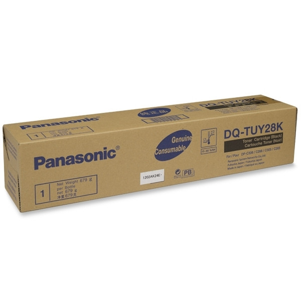 Panasonic DQ-TUY28K toner zwart (origineel) DQTUY28K 075230 - 1