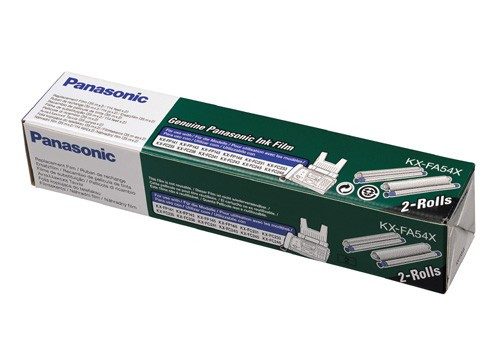 Panasonic KX-FA54X faxrol 2 stuks (origineel) KX-FA54X 075055 - 1