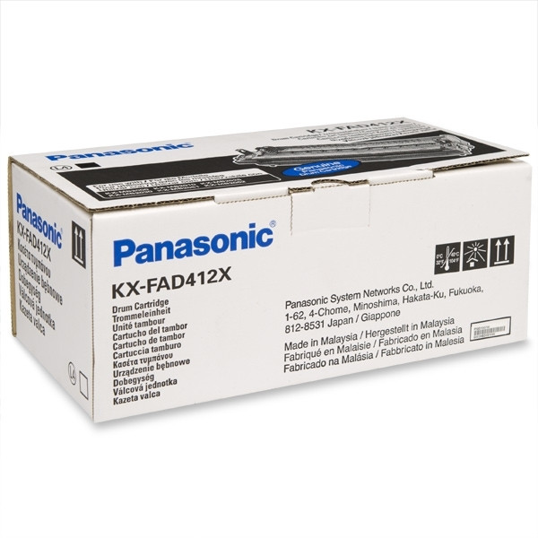 Panasonic KX-FAD412X drum zwart (origineel) KX-FAD412X 075256 - 1