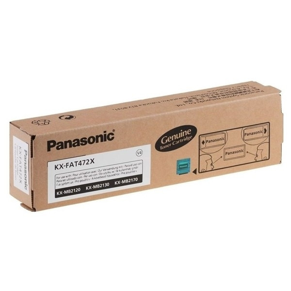 Panasonic KX-FAT472X toner zwart (origineel) KX-FAT472X 075430 - 1