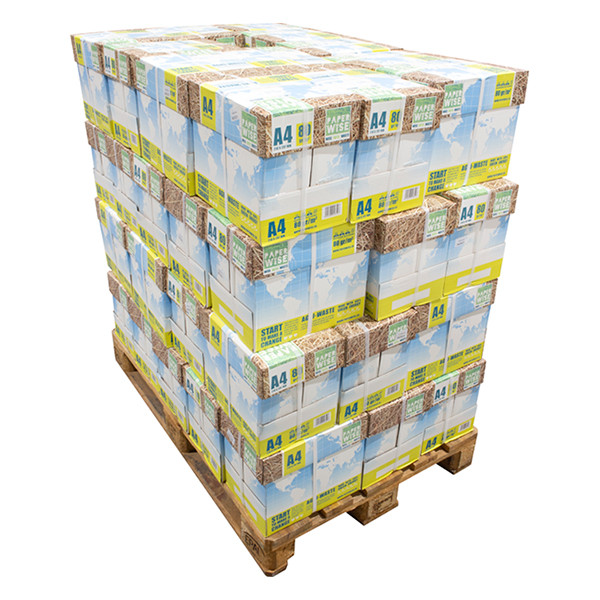 PaperWise 1 pallet 48 dozen van 2.500 vel A4 - 80 grams PW-101106-P 399545 - 1