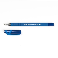 Papermate Flexgrip Ultra Stick balpen blauw met dop (1 mm) S0190153 237109