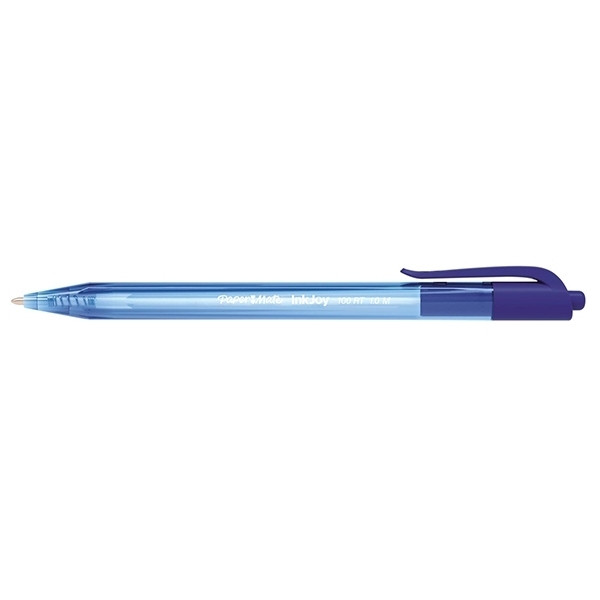 Papermate InkJoy 100 RT balpen blauw (1 mm) S0957040 237118 - 1