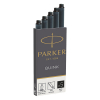 Parker 1950382 quink inktpatroon zwart (5 stuks) 1950382 S0116200 214000