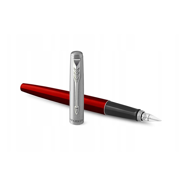 Parker Jotter Originals CT vulpen medium rood (blauwe inkt) 2096872 214146 - 1