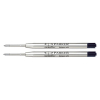 Parker Quinkflow balpen navulling medium zwart (2 stuks)