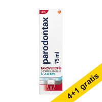 Aanbieding: 5x Parodontax Tandvlees + Gevoeligheid & Adem tandpasta (75 ml) SPA04449