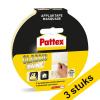 Aanbieding: 3x Pattex Classic Paint afdekplakband 19 mm x 50 m Classic crème 206273 - 1