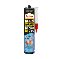 Pattex Geen Spijkers & Schroeven montagekit voor binnen en buiten zwart (390 gram) 2606156 206258