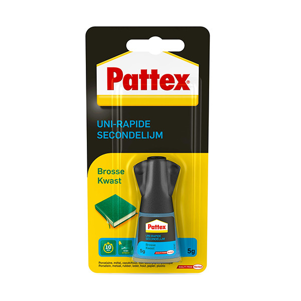 Misbruik Oefenen Rook Pattex secondelijm met kwast flacon (5 gram) Pattex 123inkt.nl