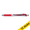 Aanbieding: 12 x Pentel Energel BL77 rollerpen rood 210066 - 1