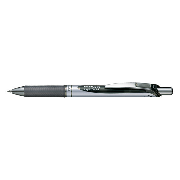Pentel Aanbieding: 12 x Pentel Energel BL77 rollerpen zwart  210065 - 2