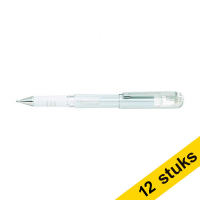 Aanbieding: 12x Pentel K230M gelpen wit