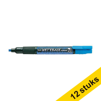 Aanbieding: 12x Pentel SMW26 krijtstift blauw (1,5 - 4,0 mm beitel)
