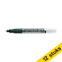 Aanbieding: 12x Pentel SMW26 krijtstift wit (1,5 - 4,0 mm beitel)