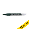 Aanbieding: 12x Pentel SMW26 krijtstift wit (1,5 - 4,0 mm beitel) 210252 - 1
