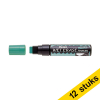 Aanbieding: 12x Pentel SMW56 krijtstift groen (8 - 16 mm beitel) 210260 - 1