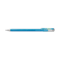 Pentel Dual Metallic gelpen blauwgrijs en metallic blauw/zilver 210202