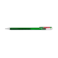 Pentel Dual Metallic gelpen groen/metallic rood 210198
