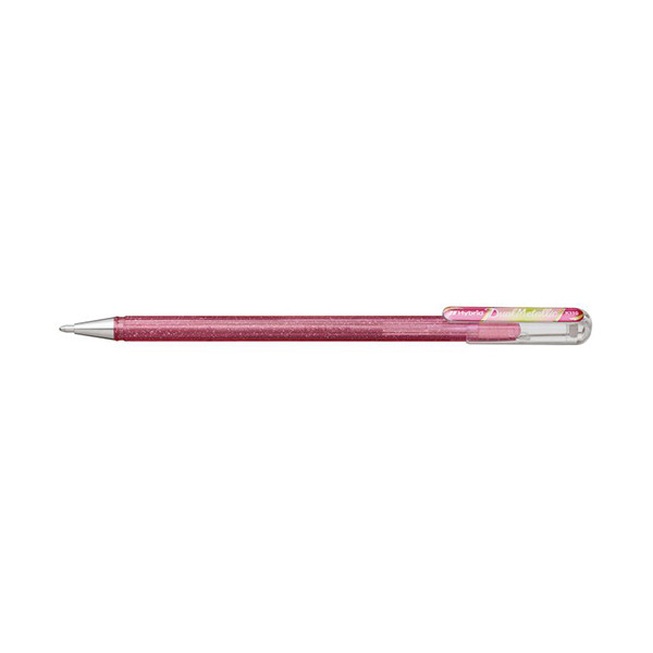 Pentel Dual Metallic gelpen lichtroze en metallic groen/goud 210203 - 1