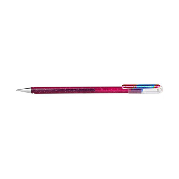 Pentel Dual Metallic gelpen roze/metallic blauw 210199 - 1