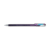 Pentel Dual Metallic gelpen violet/metallic blauw