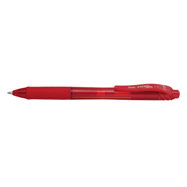 Pentel Energel BL107 rollerpen rood BL107-BX 210035 - 1