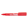 Pentel Green-Label NN50 permanent marker rood (1,3 - 3 mm rond) 210343 - 1
