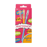 Pentel Mattehop K110 gelpen set Sweet 7 stuks 494623