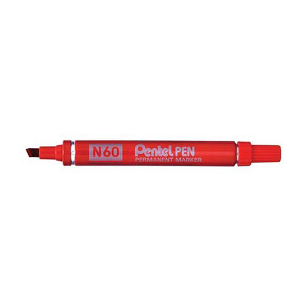 Pentel N60 permanent marker rood N60-BE 210090 - 1