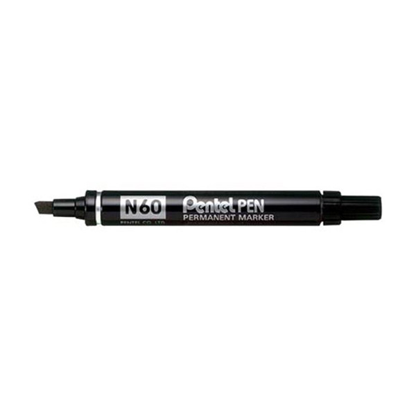 Pentel N60 permanent marker zwart N60-AE 210089 - 1