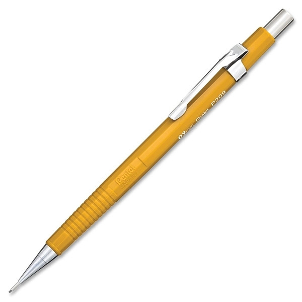 Pentel P209 vulpotlood 0,9 mm geel 210003 - 1
