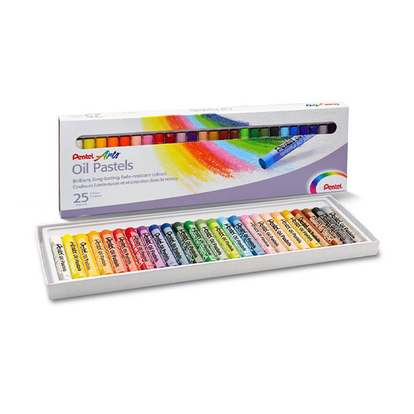 Pentel PHN4 oliepastelkrijt (25 stuks) 013828 246439 - 1