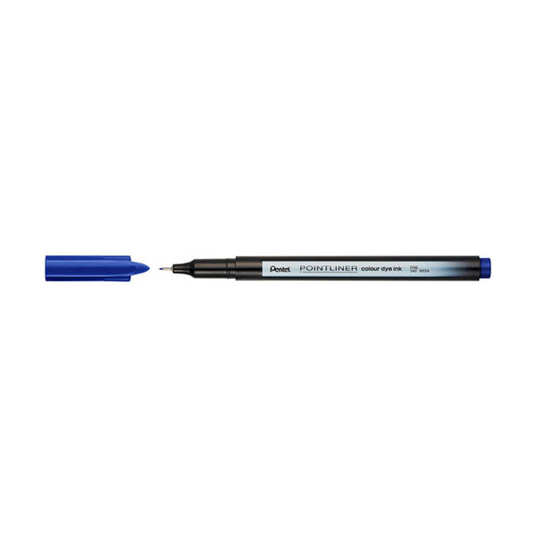 Pentel Pointliner S40 fineliner blauw (0,4 mm) 494626 - 1